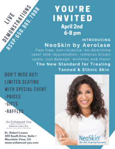 Aerolase event invite Mountain View, CA